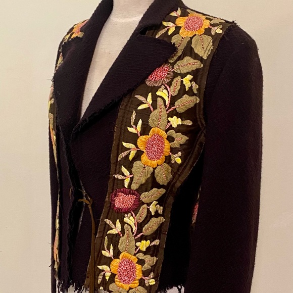 Trelise Cooper 100% Wool Jacket size 14 - Picture 4 of 16